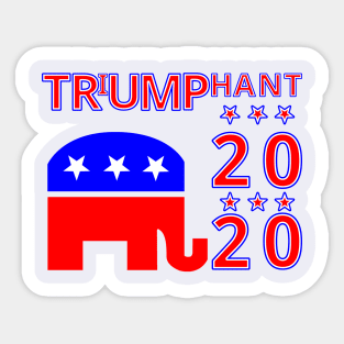 President Trump election 2020. Sticker